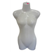 Female Front Torso Mannequin (with hanging hook)